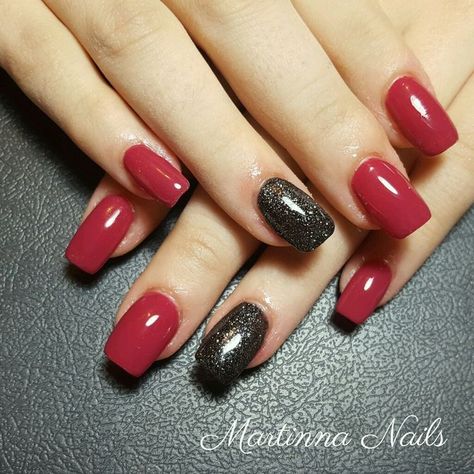 Red And Black Nails For Hoco, Trendy Nails Red And Black, Red And Black Prom Nails, Trendy Nails Red, Nails Red And Black, Red And Black Nails, Red Black Nails, Black Prom Nails, Dance Nails