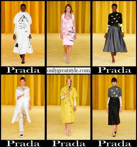 Fashion Prada spring summer 2021 women's clothing where we localize beautiful previews. But how hot is this collection? Prada recommends clothing for our outfits! Prada spring summer 2021 Hello to all our dear visitors we were asking: what will the new Prada collection offer? As always very high quality! #Prada #FashionPrada #Pradaspringsummer2021 #Pradaspringsummer #Prada2021 #clothingPrada #Pradacollection #Pradadress Prada 2023 Spring Summer, Prada Fw 2022, Prada Runway 2022, Prada 2021 Spring Summer, Prada 2015, Prada Dress, Prada Collection, Prada Spring, Autumn Summer