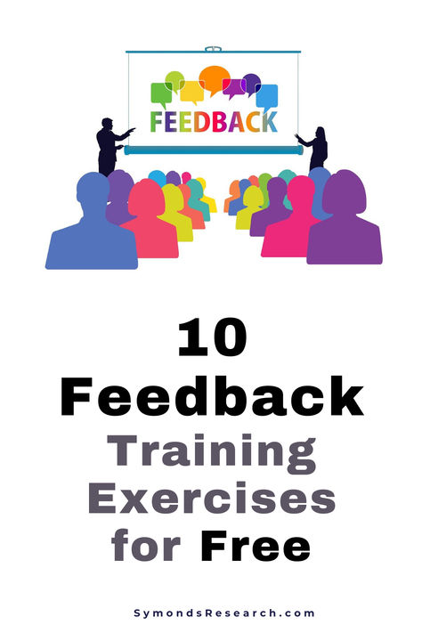 Feedback skills graphic Feedback Examples, Workplace Training, Employee Feedback, School Leadership, Training Exercises, Team Games, Skill Training, Adult Games, Fitness Training