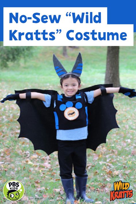 Wild Kratts Family Halloween Costume, Wild Kratts Halloween Costume, Diy Wild Kratts Costume, Creature Power Discs, Wild Kratts Costume, Book Parade, Wild Kratts Birthday Party, Wild Kratts Party, Sew Halloween Costume