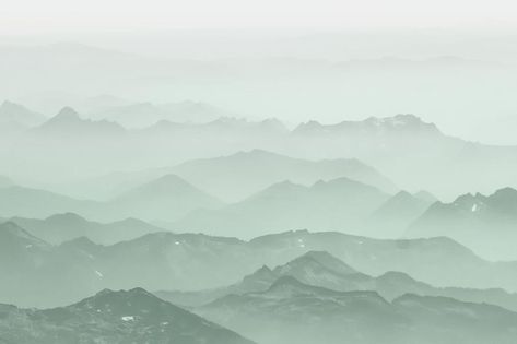 Green mountains background, misty landscape design | free image by rawpixel.com / Adjima Mountains Ppt Background, Ipad Wallpaper Aesthetic Horizontal Hd Green, Ipad Background Minimalist Horizontal, Simple Background Horizontal, Green Aesthetic Background Landscape, Green Background Aesthetic Landscape, Aesthetic Bg Landscape, Background Green Landscape, Background Images Horizontal