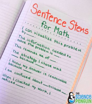 Race Strategy For Math, The Science Penguin, Science Penguin, Accountable Talk, Sentence Stems, Eureka Math, Math Writing, Math Talk, Math Anchor Charts