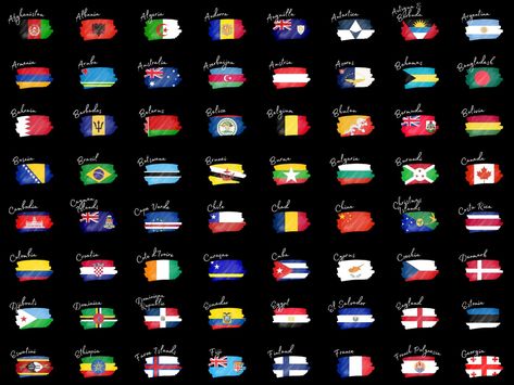 Brushed Country Flags Instagram Story Highlight Covers, Travel Story Highlight Covers, Travel Story Icons, Country Flag Story Cover, Flags - Etsy Japan Instagram Story Highlight Covers, Story Cover, Instagram Story Highlight, Flag Icon, Highlight Covers, Story Highlights, Instagram Highlight Icons, Travel Stories, Albania