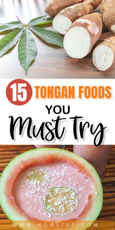 Do you love international cuisine? If you are looking to test out the flavors of Tongan culture, you're in for a treat. We've curated the 15 best Tongan Foods you MUST try. See what made the list! These amazing ethnic foods use naturally sweet and healthy fruits and vegetables. Simple and delicious ingredients for an amazing meal that will surprise you. Better than takeout and easy to make right at home! Tongan Food, Tongan Culture, Fijian Food, Healthy Fruits And Vegetables, Better Than Takeout, All Pins, Land And Sea, Island Food, International Food