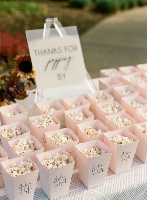 Pop Baby Shower Ideas, Wedding Popcorn Bar, Popcorn Wedding, About To Pop, Wedding Snacks, Pop Baby Showers, Popcorn Bar, Ready To Pop, Birthday Party Food