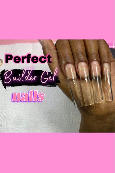 Builder Gel Application, Builder Gel Nails Tutorial, Gel X Nails Tutorial, Builder Gel Nail Art, Gel Nails Tutorial, Wave Nail Design, Stickers Butterflies, Diy Nails Tutorial, Decal Nail Art