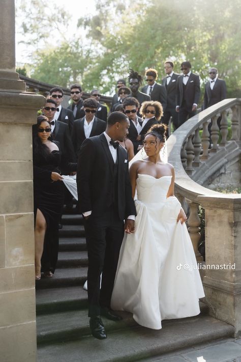 Black People Weddings, Dream Wedding Decorations, Black Love Couples, Dream Wedding Ideas Dresses, Future Wedding Plans, Wait For It, Wedding Goals, Wedding Mood, Wedding Dress Inspiration