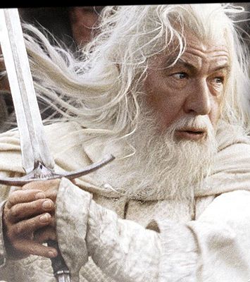 Gandalf The White, Sir Ian Mckellen, Gandalf The Grey, Ian Mckellen, Morgan Freeman, Moustaches, The Lord Of The Rings, Jrr Tolkien, Gandalf