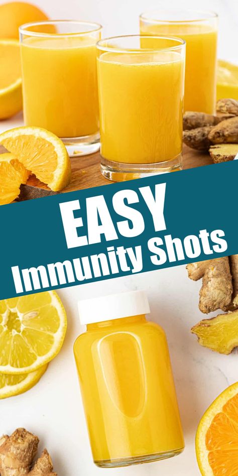 With sick season just around the corner, I plan to start making these immunity shots! Diy Suja Shots, Immunity Shots Recipe, Immunity Shot Recipe, Immune Shots, Immunity Shots, Orange Carrot Juice, Gluten Free Pumpkin Recipes, Kale Juice, Spinach Juice