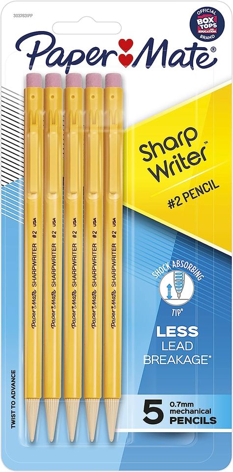 Papermate Mechanical Pencils, Paper Mate Pencils, Mechanical Pencils Papermate, Pencils Mechanical, Bic Mechanical Pencils, Mechanical Pen, Paper Mate, Writing Tasks, Standardized Testing