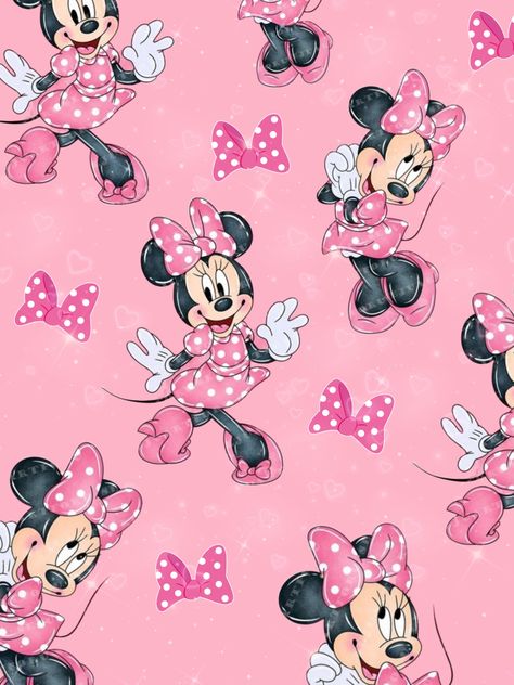 Mini Mouse Wallper, Minnie Mouse Wallpaper, Minnie Mouse Background, Mickey Mouse Wallpaper Iphone, Minnie Mouse 1st Birthday, Mouse Wallpaper, Mouse Color, Mickey Mouse Wallpaper, Minnie Party