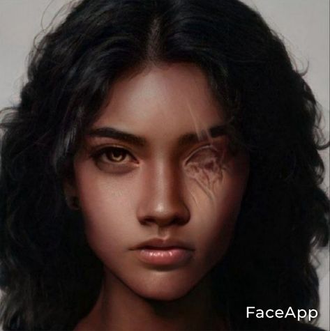 Scar Over Left Eye, Scar Over Eye Character Female, Female Character With Scar, Scar Over Eye Character, Scarred Female Oc, Scarred Woman Art, Scarred Female Character Design, Scarred Female Character, Scarred Face Female Character Art