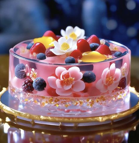 Fruit Jelly Recipe, Best Friend Tattoo Ideas, Friend Tattoo Ideas, Tropical Birthday Cake, Tea Party Cupcakes, Best Friend Tattoo, 3d Jelly Cake, Gelatin Recipes, Jello Cake