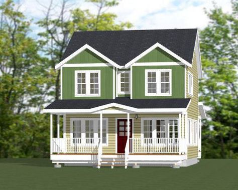 24X24 HOUSE -- 2 Bedroom -- 2.5 Bath  1,106 sq ft -- PDF Floor Plan -- Model 5 - $29.99. This is a PDF drawing and will be emailed only. 2 bedroom, 2.5 bath home with microwave over range, and upstairs washer/dryer laundry center. 24X24H5 Sq. Ft: 1,106 (535 1st, 571 2nd) Building size: 24'-0" wide, 49'-0" deep (including decks & steps) Main roof pitch: 8/12 Ridge height: 28' Wall heights: 8' Foundation: CMU blocks Lap siding -**--**--**--**--**--**--**--**--**--**--**--**--**--**--**--**--**--** Narrow Lot House, Deck Steps, Lap Siding, Cabin House Plans, Lighting Plan, Duplex House, Modern House Plan, Garage Plans, Small Cabin