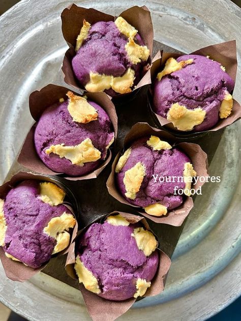 Ube Muffins, Ube Pastillas, Milk Powder, Powdered Milk, Condensed Milk, 2 Cups, Cake Cookies, 1 Cup, Muffins