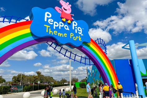 Peppa Pig Land, Peppa Pig Theme Park, Peppa Pig World, Orlando Florida Vacation, Winter Haven Florida, Legoland Florida, Pirate Boats, Disney World Tickets, Orlando Theme Parks