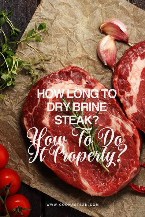 Sick of disappointing steaks? Discover the secret to sensational flavor with dry brining. Find out what it is, how long it takes, and master the art of the perfect steak. Your taste buds will thank you! Get ready to take your grilling skills to new heights. Click here to learn how to dry brine your steak and savor every mouthwatering bite. Say goodbye to bland and hello to deliciousness! Brine Steak, Brining Meat, Dry Rub For Steak, Homemade Beef Stew Recipes, Dry Brine, Dry Aged Steak, Frozen Steak, The Perfect Steak, Baking Soda Benefits