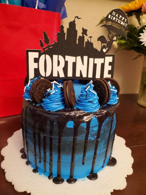 10th Birthday Cakes For Boys, 10th Birthday Party Ideas, Boys Bday Cakes, Birthday Cake For Boys, Fortnite Birthday Cake, Bolo Sonic, 10th Birthday Party, 9th Birthday Cake, 10 Birthday Cake