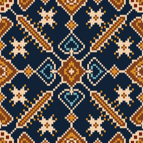 Aztec Pattern Art, Arts And Crafts For Teens, Design Pattern Art, Ajrakh Prints, Print Design Art, Textile Prints Design, Graph Design, Batik Design, Print Design Pattern