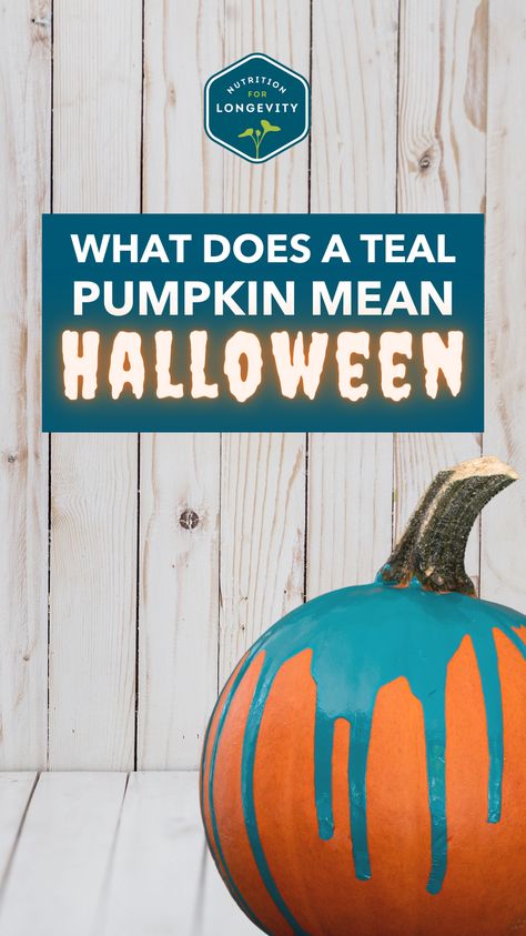 See a teal pumpkin outside your neighbor’s door? Here’s what it means! 🎃🍂 Teal pumpkins are not a new Halloween trend. Since 2012, the Teal Pumpkin Project has been spreading food allergy awareness, safety, and inclusivity. Placing a teal pumpkin on your doorstep signals that you offer non-food trinkets and treats that are safe for all trick or treaters. Help us make this Halloween one to remember and check out our latest blog for ideas on how to get involved! #TealPumpkinProject Painting A Pumpkin, Pumpkin Meaning, Food Allergy Awareness, Teal Pumpkin Project, Food Allergies Awareness, Allergy Awareness, Halloween Trends, Teal Pumpkin, Mini Notepad