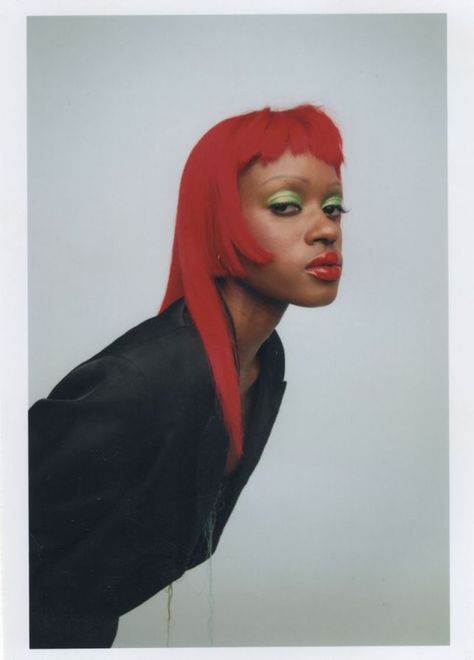 By Emily Lipson For Schön Magazine May 2021 Wig Editorial, New Wave Makeup, Hair Editorial, Editorial Hair, Multicolored Hair, Beauty Hair Makeup, Afro Hair, Arte Inspo, Creative Hairstyles