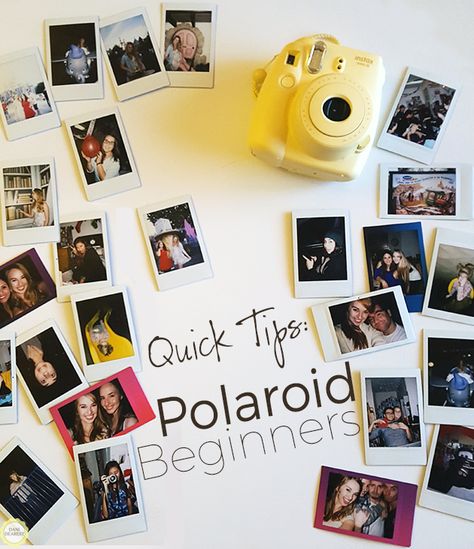 Polaroid cameras are making a comeback! Make sure you get the most out of your investment with these quick tips for polaroid beginners. Instax Mini Ideas, Dslr Quotes, Polaroid Instax, Instax Mini Camera, Instax Mini 9, Fujifilm Instax Mini 8, Instax Camera, Polaroid Photography, Dslr Photography Tips