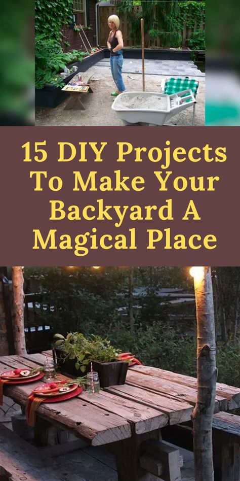 Garden Escape, Garden Crafts Diy, Diy Outdoor Decor, Backyard Paradise, Yard Project, Backyard Diy Projects, Diy Yard, 15 Diy, Backyard Projects