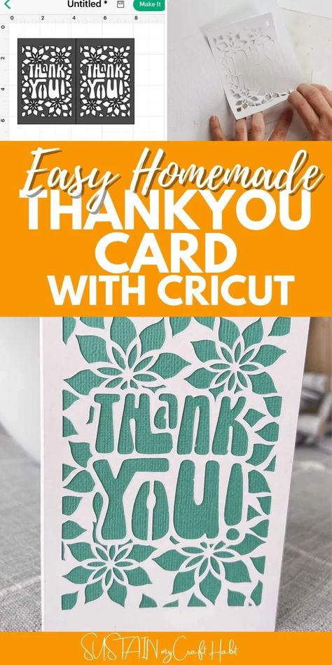 Thank you card business