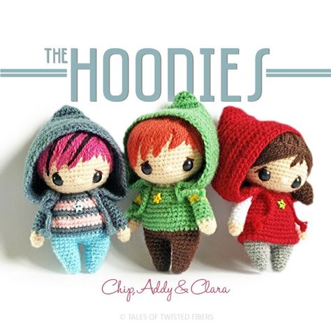 Big Head Baby, Crochet Hoodie, Crochet Geek, Crochet Dolls Free Patterns, Pola Amigurumi, Love Crochet, Crochet Dolls, Amigurumi Doll, Stuffed Toys Patterns