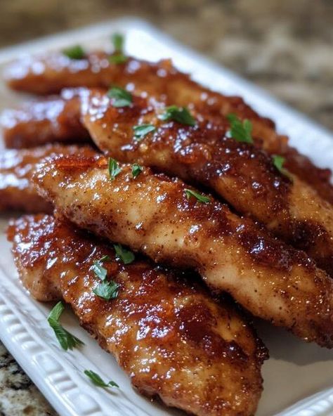 Barbecue Ribs Recipe, Dump Meals, Chicken Tender Recipes, Delicious Appetizer Recipes, Food Recepie, Chowder Recipes, Chicken Dishes Recipes, Chicken Dinner Recipes, Meat Dishes