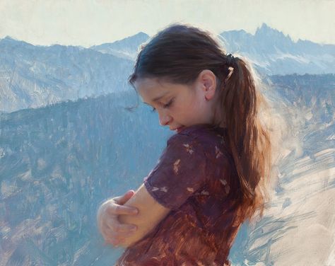 "Minarets" oil on linen 16 x 20 inches by Jeremy Lipking Jeremy Lipking, Nyc In December, Classical Realism, John Singer Sargent, Figurative Painting, California Art, Oil Portrait, Kids Portraits, Figurative Art