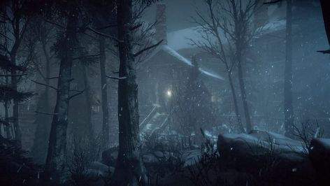 Until Dawn ©Supermassive Games Until Dawn Game, Cabin Woods, Supermassive Games, Cabin In The Mountains, Until Dawn, The Horrors, Horizon Zero Dawn, Dark Pictures, Retro Nostalgia