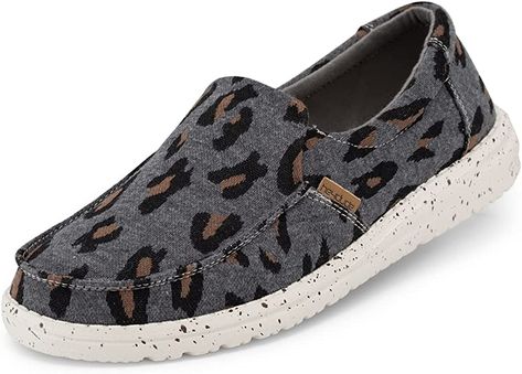 Hey Dude Women's Misty Multiple Colors & Sizes Black Hey Dudes, Womens Loafers, Loafers Women, Popular Boots, Hey Dudes, Leopard Shoes, Size 10 Women, Hey Dude, Shoes Comfortable