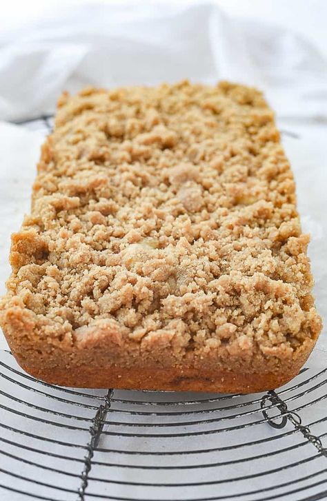 Small Batch Apple Crumble, Small Batch Crumb Cake, Baking For 2 Recipes, Single Serve Coffee Cake, Small Batch Pound Cake, Coffee Cake For One, Baking For 2 People, Coffee Cake Small Batch, Small Batch Recipes Desserts