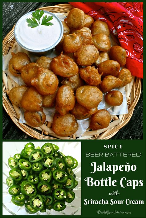 Jalapeno Bottle Caps, A Box Of Chocolates, Jalapeno Recipes, Beer Battered, Smoked Pulled Pork, Best Appetizer Recipes, Box Of Chocolates, Beer Batter, Truck Ideas