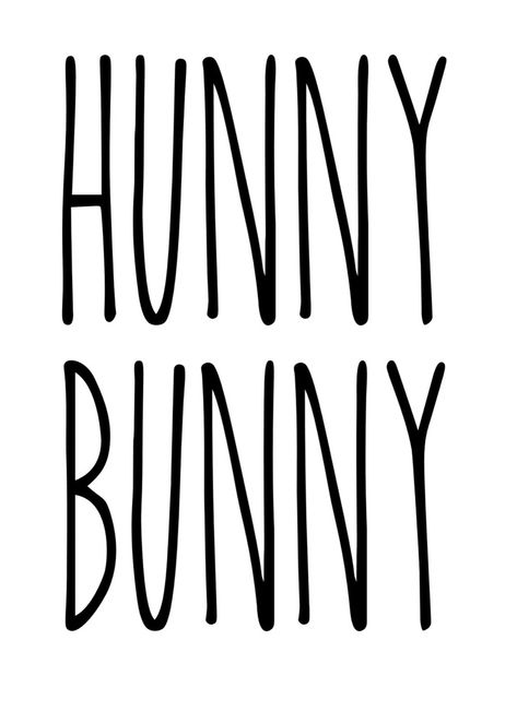 Hunny Bunny, Vinyl Decal Stickers, Vinyl Decal, Vinyl, Best Deals