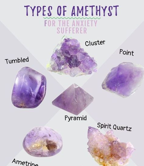 Types Of Amethyst Amathis Stone, Types Of Amethyst, Spirit Amethyst, Spiritual Being, Crystal Vibes, Crystal Aesthetic, Amethyst Stones, Necklace Amethyst, Amethyst Healing