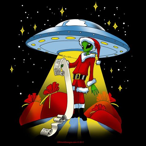 Christmas Alien, Alien Christmas, Alien Photos, Alien Aesthetic, Creepy Christmas, Aliens Funny, Merry Christmas Images, Aliens And Ufos, Wallpaper Iphone Christmas