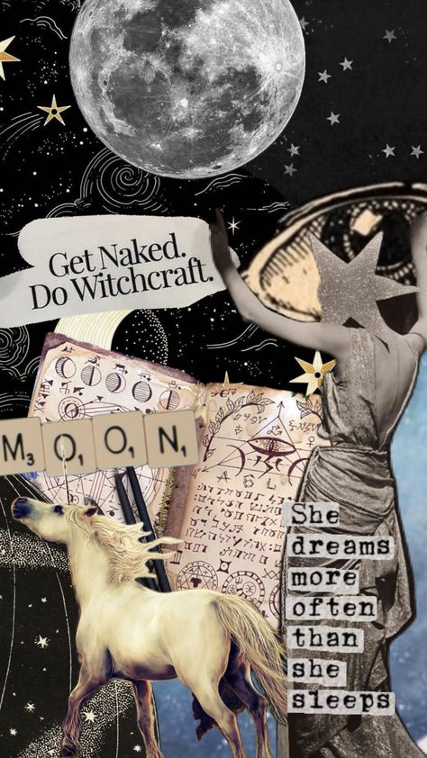 #moon #stars #stargirlaesthetic #magicalaesthetic #witchy #witch #moonaesthetic #moon #starsandthemoon #astrology #astrologyaesthetic #artcollage #art Moon Stars, Your Aesthetic, Connect With People, Creative Energy, Astrology, Witch, Moon, Energy, Collage