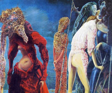 Max Ernst Collage, Mysterious Portrait, Max Ernst Paintings, Mozart In The Jungle, Painting Surrealism, Dada Movement, Unconscious Mind, History Tattoos, Max Ernst