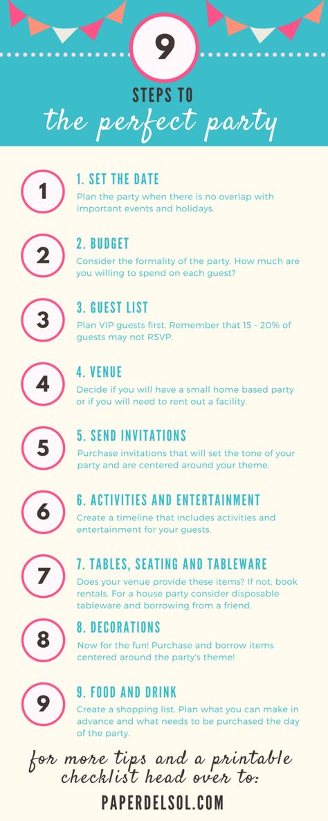 Planning Aesthetic, Birthday Party Checklist, Engagement Party Planning, Event Planning Organization, Pirate Wedding, Party Planning Business, Party Planning Checklist, Party Checklist, Fav Products