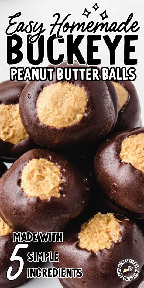 Ohio Buckeye Tree, Buckeye Tree, Peanut Butter Buckeyes, Buckeyes Recipe, Peanut Butter Brands, Butter Balls, Peanut Butter Desserts, Peanut Butter Balls, Peanut Butter Lovers