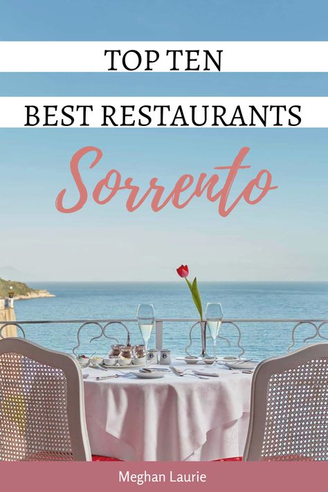 What To Do In Sorrento, Sorrento Italy Food, Sorrento Italy Restaurant, Best Restaurants In Sorrento Italy, Things To Do In Sorrento Italy, Sorrento Restaurants, Almafi Coast Italy, Messina Italy, Italian Honeymoon