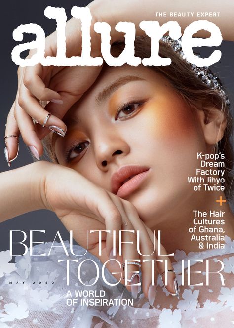 At 23, she's already been part of the K-Pop world for over a decade. Jihyo shares the triumphs and challenges that come with a life of idoldom. See Allure's May 2020 cover story on Jihyo now. Allure Magazine Cover, Allure Magazine, Issue Magazine, Allure Beauty, Twice Jihyo, Vogue Covers, K Pop Star, Beauty Magazine, Beauty Expert