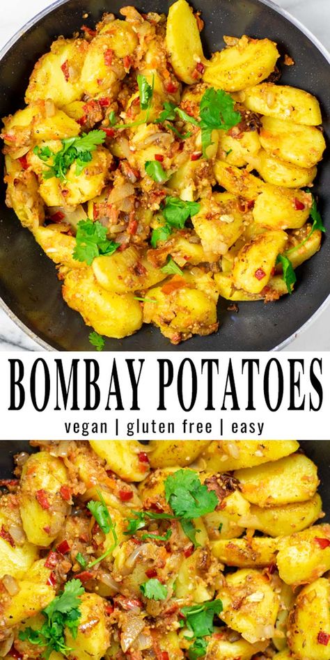 Bombay Potato Recipe, Vegan Casseroles, Delicious Vegan Meals, Bombay Potatoes, Greek Lemon Potatoes, Vegan Easter, Race Against Time, Easy Potato Recipes, Vegan Style