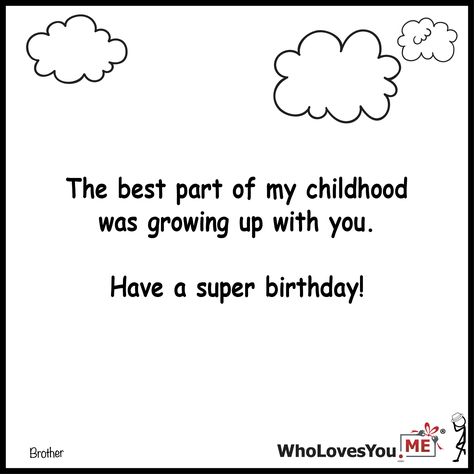 The best part of my childhood was growing up with you- http://WhoLovesYou.ME #gigeo #birthday #greetings #quotes Childhood Birthday Wishes, Caption For Childhood Best Friend, Childhood Best Friends Quotes Birthday, Quotes For Childhood Friends, Happy Birthday Childhood Best Friend, Birthday Caption For Childhood Friend, Childhood Bestie Birthday Quotes, Birthday Wishes For Childhood Friend, Happy Birthday Childhood Friend Quotes