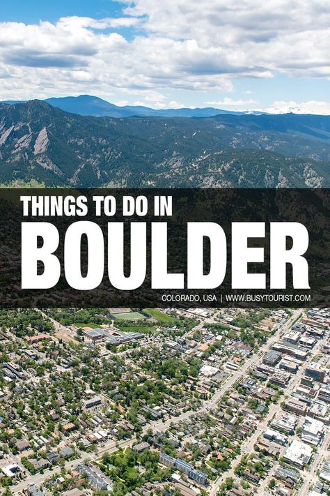 Things To Do In Boulder, CO Colorado Summer, Colorado Vacation, Road Trip Adventure, Us Travel Destinations, Vacation Usa, Colorado Hiking, Boulder Co, Colorado Travel, Boulder Colorado