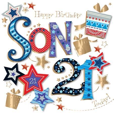 Diy 21st Birthday Cards, Son 21st Birthday, Happy 21st Birthday Son, Happy 21st Birthday Wishes, Happy 21st Birthday Cards, 21st Birthday Boy, 21st Birthday Wishes, Birthday Card Template Free, Guys 21st Birthday