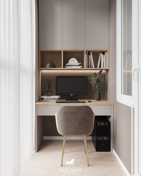 Study Room Scandinavian, Study Table For Adults, Home Decor Study Room, Small Home Office And Library, Small Home Offices Living Room, Home Office In Bedroom Ideas For Women, Mini Office In Bedroom, Home Office Space In Bedroom, Tiny Study Room