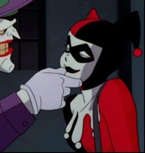 Batman Fanart, Joker Cartoon, Harley And Joker Love, Harleen Quinzel, Nagisa And Karma, Tv Show Couples, Harley Quinn Comic, Joker Art, Dark Memes